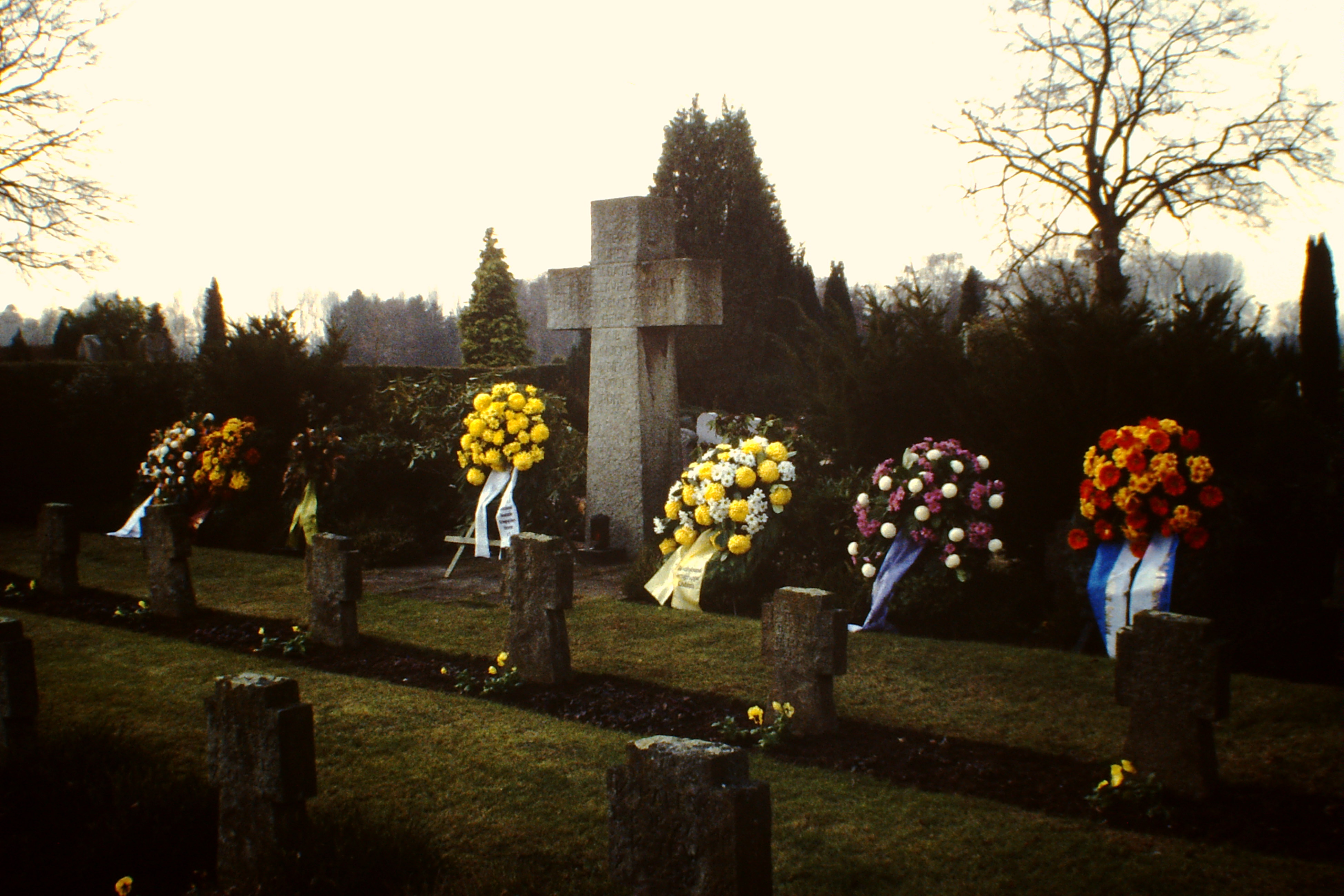Totensonntag 1997 gestorbene Soldaten 1914-1918 und 1939-1945,aus Lazarett Mülhausen