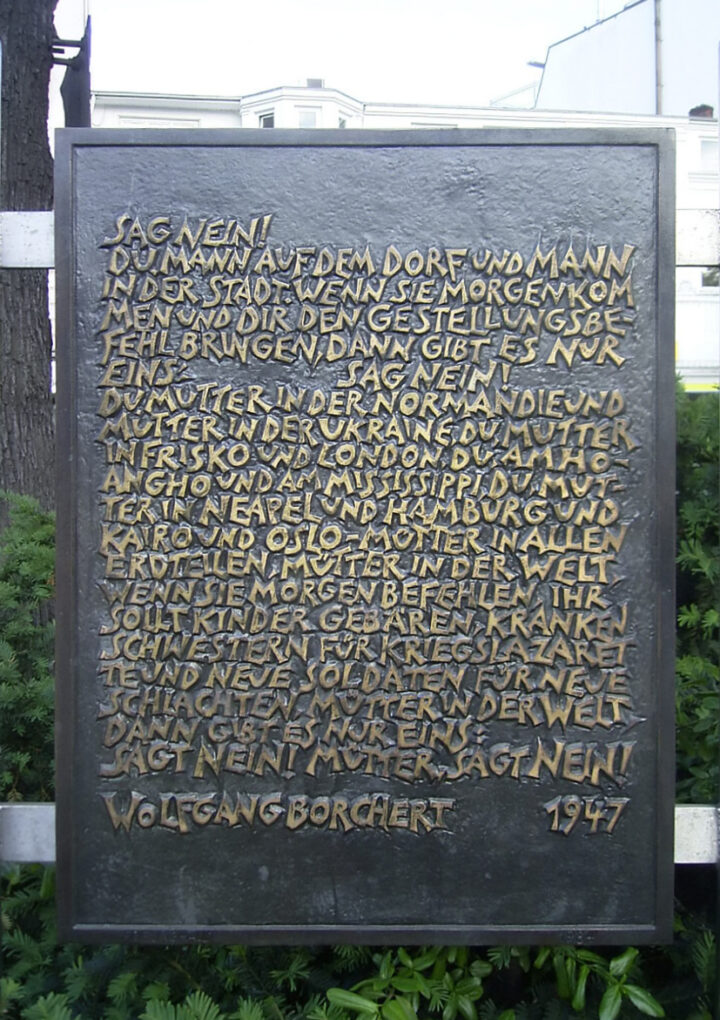 Wolfgang Borchert: Dann gibt es nur eins!