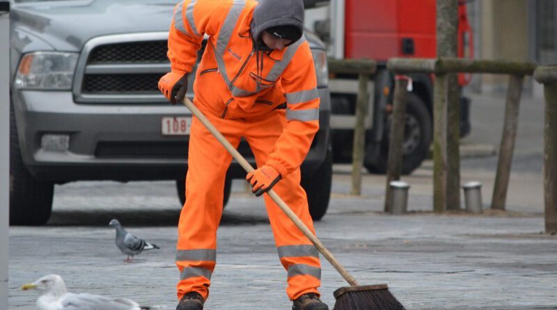 orange, brush, workman, to clean, people, street sweeper, uniform, garbage man, workman, workman, workman, street sweeper, street sweeper, garbage man, garbage man, garbage man, garbage man, garbage man