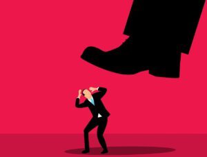 pressure, competition, crushed, scared, stress, fear, cartoon, concept, power, business man, professional, employee, pressure, pressure, pressure, pressure, pressure, crushed, crushed, crushed, crushed, scared, scared, employee